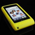 PREMIUM Soft Rubber Silicone Case for LG Dare - Yellow
