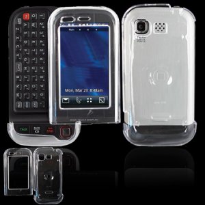 Hard Plastic Cover Case for LG Tritan AX840 - Clear