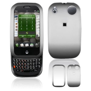 Hard Plastic Two Tone Frost Cover Case for Palm Pre - Black