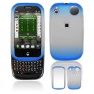 Hard Plastic Two Tone Frost Cover Case for Palm Pre - Dark Blue