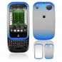 Hard Plastic Two Tone Frost Cover Case for Palm Pre - Dark Blue