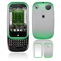 Hard Plastic Two Tone Frost Cover Case for Palm Pre - Neon Green