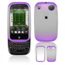 Hard Plastic Two Tone Frost Cover Case for Palm Pre - Purple