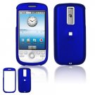 Hard Plastic Rubber Feel Cover Case for HTC G2 Mytouch - Dark Blue