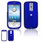 Hard Plastic Rubber Feel Cover Case for HTC G2 Mytouch - Dark Blue