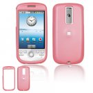 Hard Plastic Rubber Feel Cover Case for HTC G2 Mytouch - Pink