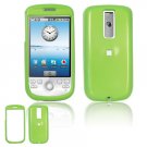 Hard Plastic Smooth Glossy Cover Case for HTC G2 Mytouch - Neon Green