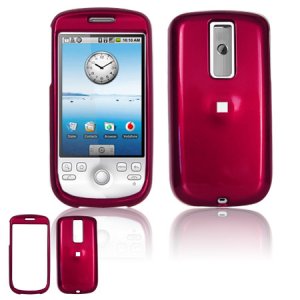 Hard Plastic Smooth Glossy Cover Case for HTC G2 Mytouch - Rose Pink