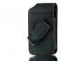 Executive Vertical Leather Pouch with Red Stitch and Belt Clip for LG enV3 VX9200