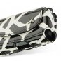 Horizontal Leather Safari Pouch Case Cover for LG enV3 VX9200 - Black / White Giraffe #2
