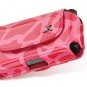 Horizontal Leather Safari Pouch Case Cover for LG env3 VX9200 - Hot Pink Giraffe #2