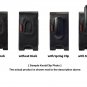 Horizontal Noble Case with Removable Spring Clip for LG enV3 VX9200