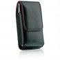 Vertical Leather Red Line Carrying Pouch (no belt clip) for LG enV3 VX9200