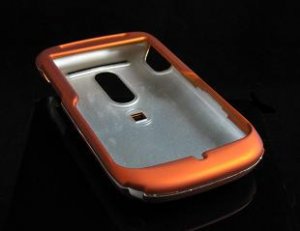 Hard Plastic Rubber Feel Cover Case for HTC Dash 3G - Orange