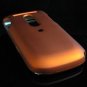 Hard Plastic Rubber Feel Cover Case for HTC Dash 3G - Orange