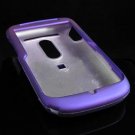 Hard Plastic Rubber Feel Cover Case for HTC Dash 3G - Purple