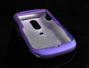 Hard Plastic Rubber Feel Cover Case for HTC Dash 3G - Purple