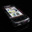 Hard Plastic Design Cover Case for LG enV Touch VX11000 (Verizon) - Pink Butterfly