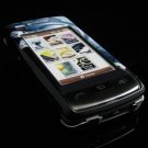 Hard Plastic Design Cover Case for LG enV Touch VX11000 (Verizon) - White Butterfly