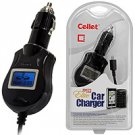 Elite Car Charger with Smart Display & IC Chip Protection For Motorola Rival A455 (Verizon)