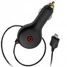 Micro USB Retractable Plug in Car Charger for Motorola Rival A455 (Verizon)