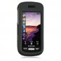 Hard Plastic Rubber Feel Case for Samsung Solstice (AT&T) - Black