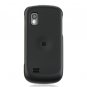 Hard Plastic Rubber Feel Case for Samsung Solstice (AT&T) - Black
