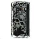 Hard Plastic Design Cover Case for LG enV3 VX9200 (Verizon) - Black Skulls