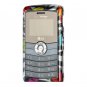 Hard Plastic Design Cover Case for LG enV3 VX9200 (Verizon) - Rainbow Butterfly Zebra