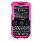 Hard Plastic Rubber Feel Case for HTC Ozone XV6175 - Hot Pink