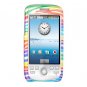 Hard Plastic Design Cover Case for HTC G2 Mytouch - Rainbow Zebra