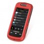Hard Plastic Rubber Feel Cover Case for Samsung Instinct S30 - Red