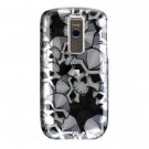 Hard Plastic Design Cover Case for HTC G2 Mytouch - Black Skulls