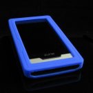 Blue Soft Rubber Silicone Skin Case Cover for Microsoft Zune HD 16GB/32GB Player