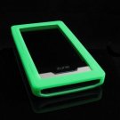 Green Soft Rubber Silicone Skin Case Cover for Microsoft Zune HD 16GB/32GB Player