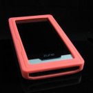 Red Soft Rubber Silicone Skin Case Cover for Microsoft Zune HD 16GB/32GB Player