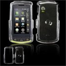 Hard Plastic Glossy Faceplate Case Cover for LG Bliss UX700 - Clear