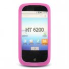 Soft Rubber Silicone Skin Cover Case for HTC Droid Eris (Verizon) - Pink