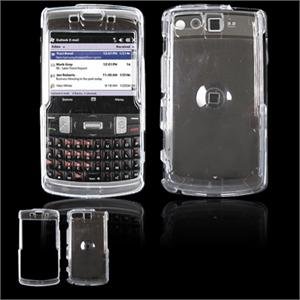 Hard Plastic Glossy Faceplate Case Cover for Samsung Intrepid i350 - Clear
