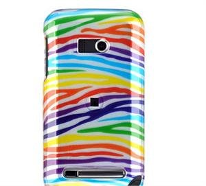 Hard Plastic Design Faceplate Case Cover for HTC Imagio - Rainbow Stripes