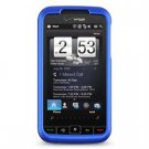Hard Plastic Rubber Feel Faceplate Case Cover for HTC Imagio - Blue