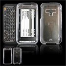 Hard Plastic Glossy Faceplate Case Cover for HTC Touch Pro 2 (Sprint) - Clear