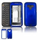Hard Plastic Glossy Faceplate Case Cover for HTC Touch Pro 2 (Sprint) - Dark Blue