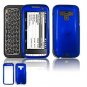 Hard Plastic Glossy Faceplate Case Cover for HTC Touch Pro 2 (Sprint) - Dark Blue
