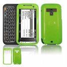Hard Plastic Glossy Faceplate Case Cover for HTC Touch Pro 2 (Sprint) - Green
