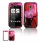 Hard Plastic Design Faceplate Case Cover for HTC Touch Pro 2 (Verizon) - Red Hearts