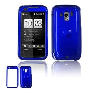 Hard Plastic Glossy Faceplate Case Cover for HTC Touch Pro 2 (Verizon) - Dark blue