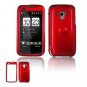 Hard Plastic Glossy Faceplate Case Cover for HTC Touch Pro 2 (Verizon) - Dark Red
