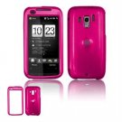 Hard Plastic Glossy Faceplate Case Cover for HTC Touch Pro 2 (Verizon) - Rose Pink