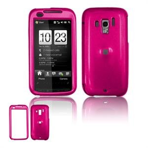 Hard Plastic Glossy Faceplate Case Cover for HTC Touch Pro 2 (Verizon) - Rose Pink